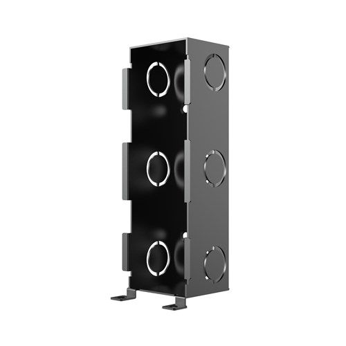 A08 In-wall mounting Bracket- Black - R